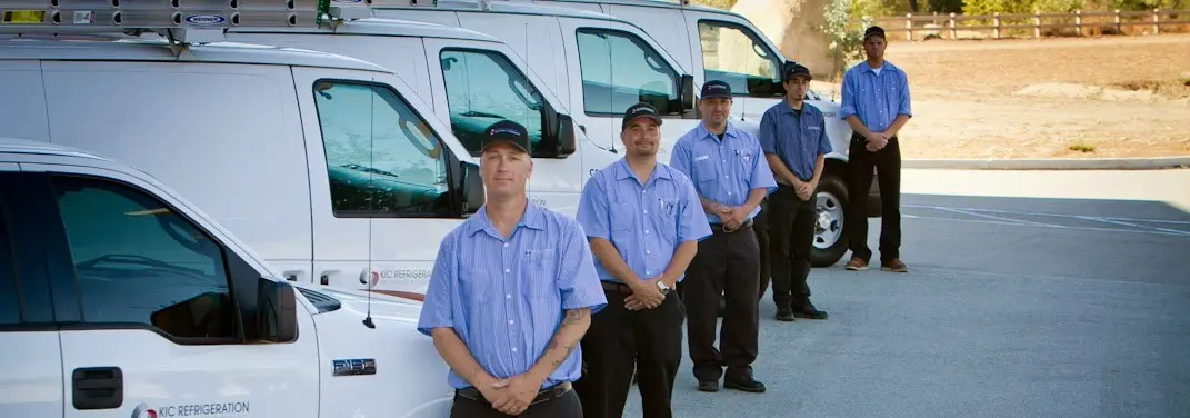 KIC Refrigeration crew ready for Mini Split Repair jobs across Dade City